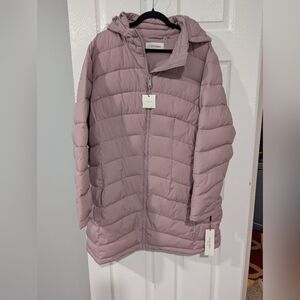 NWT Calvin Klein Women's Infinite Stretch Sonora Aura Puffer Coat in Size 2X